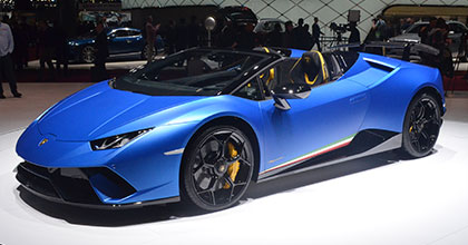 10 Supercar del Salone di Ginevra 2018