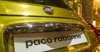 Fiat 500 Paco Rabanne oro
