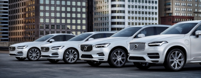 Gamma auto ibride plug-in Volvo modelli