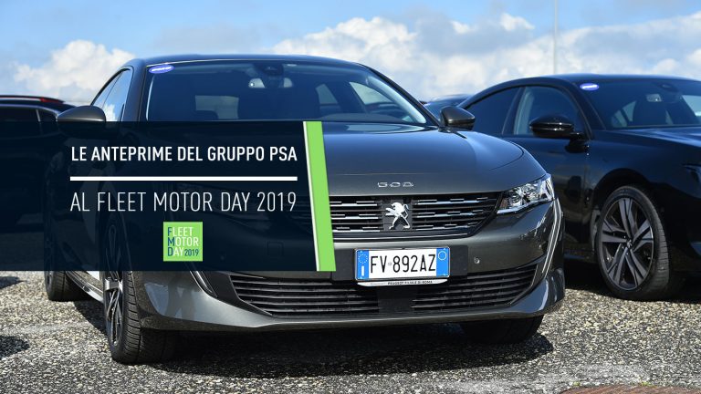 Le anteprime del Gruppo PSA a Fleet Motor Day 2019