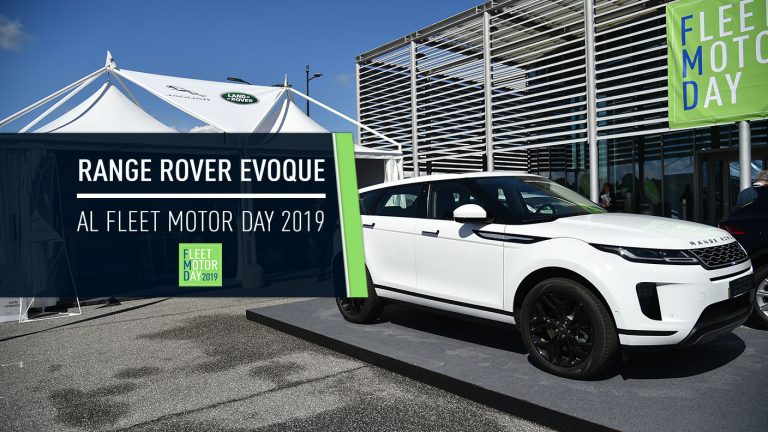 La nuova Range Rover Evoque in anteprima al Fleet Motor Day 2019