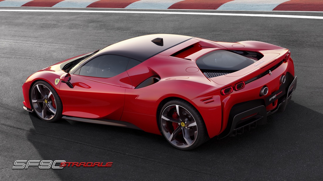 Motore di Ferrari SF90 Stradale