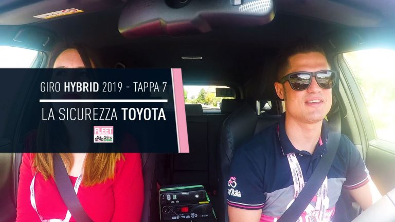 Giro Hybrid 2019 – Tappa 7: La sicurezza di Toyota