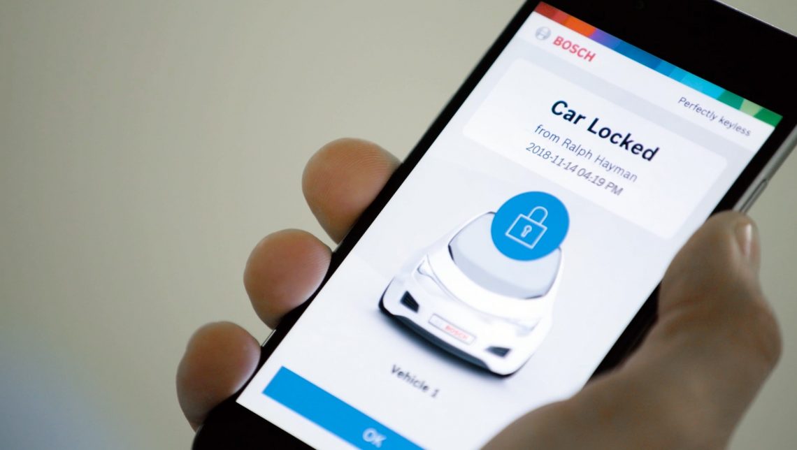 Perfectly Keyleess, la nuova app di Bosch che sostituisce le chiavi dell'auto