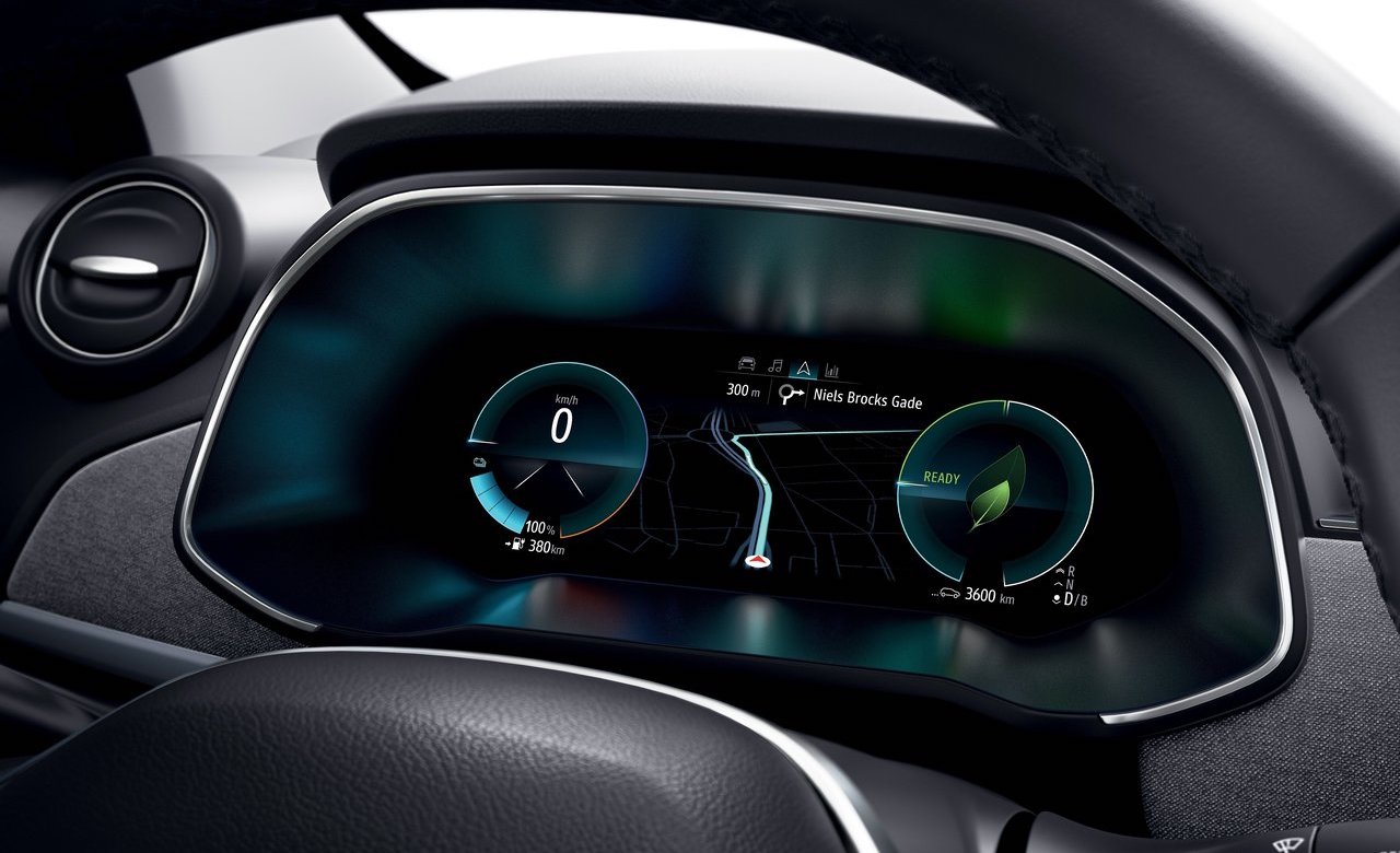 Renault Zoe strumentazione