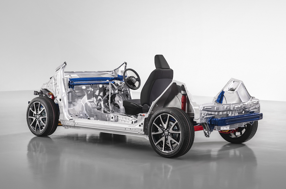 Sospensioni Toyota Yaris TNGA-B