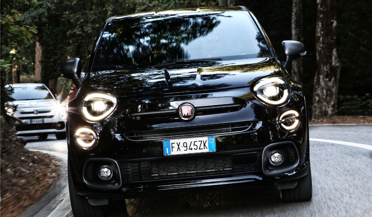 Nuova Fiat 500X Sport 2020 su strada