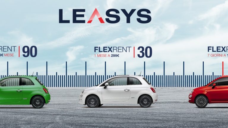 Per la ripartenza Leasys lancia Flexrent, il noleggio flessibile