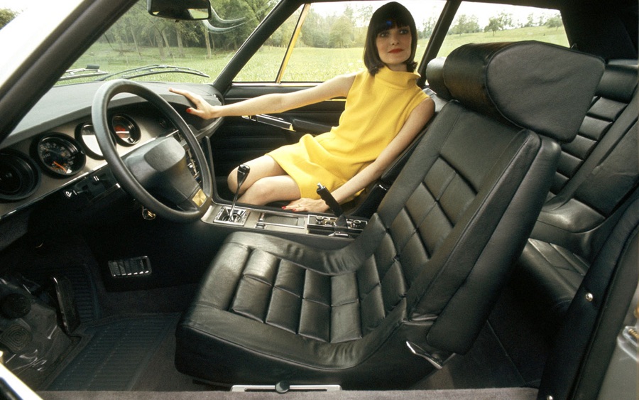 Interni della Citroen SM