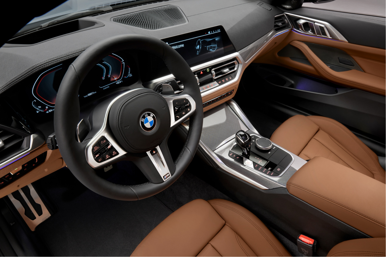 Interni nuova BMW Serie 4 Coupé