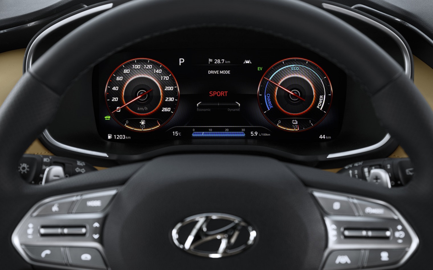 Tecnologia nuova Hyundai Santa Fe