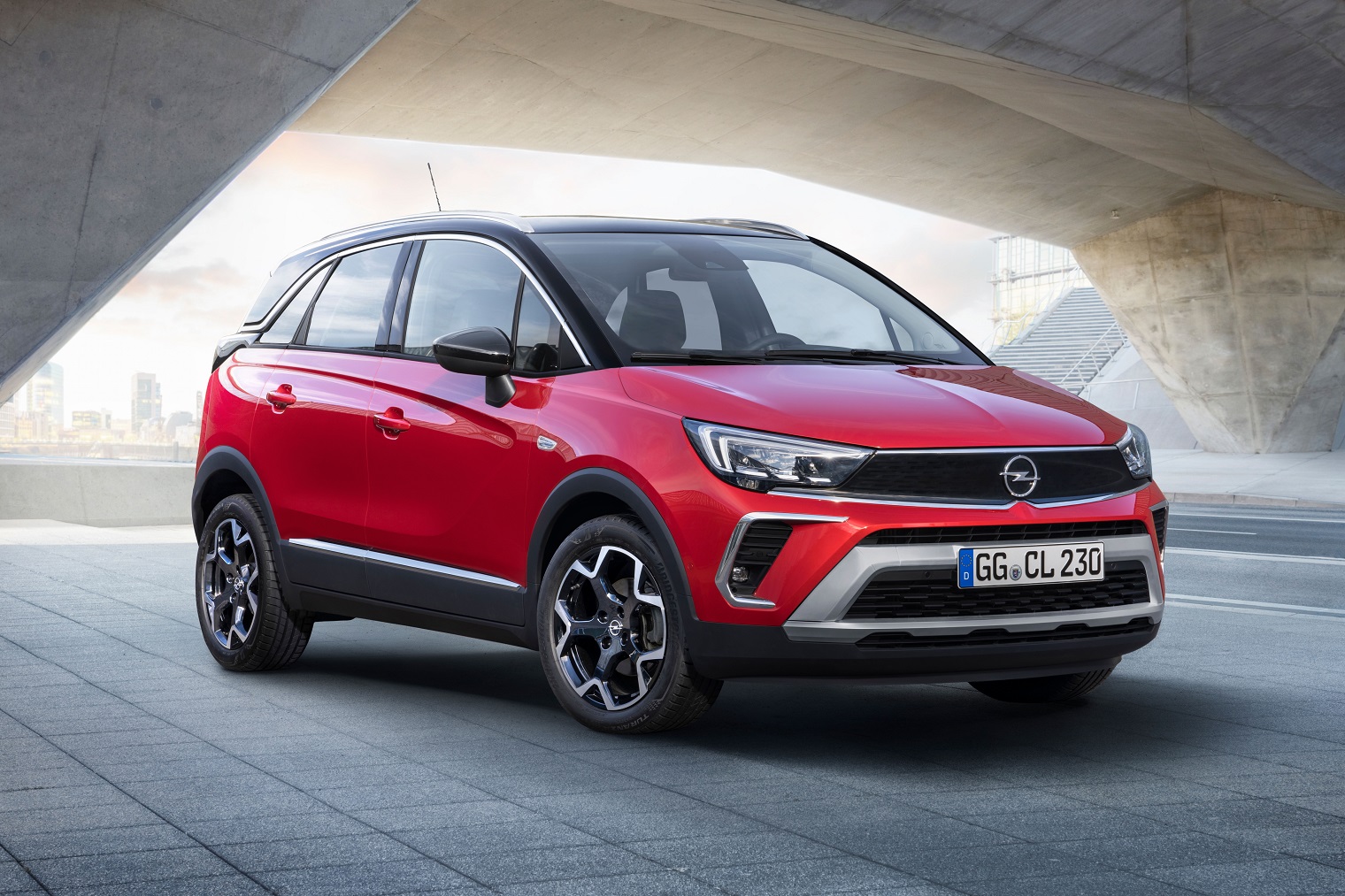 Trazione nuova Opel Crossland