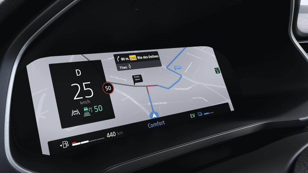 strumentazione digitale renault easy link
