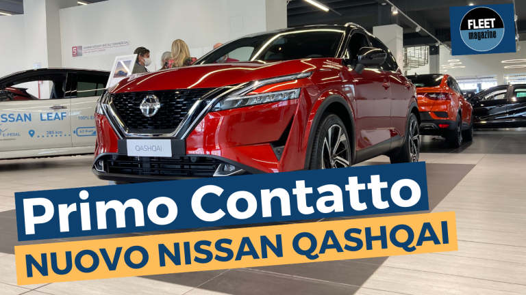 Il primo contatto con il nuovo Nissan Qashqai 2021