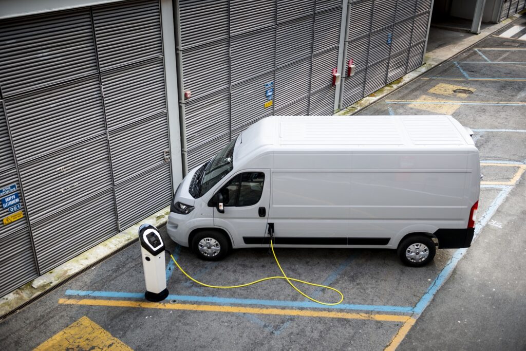 Ricarica nuovo Fiat e-Ducato