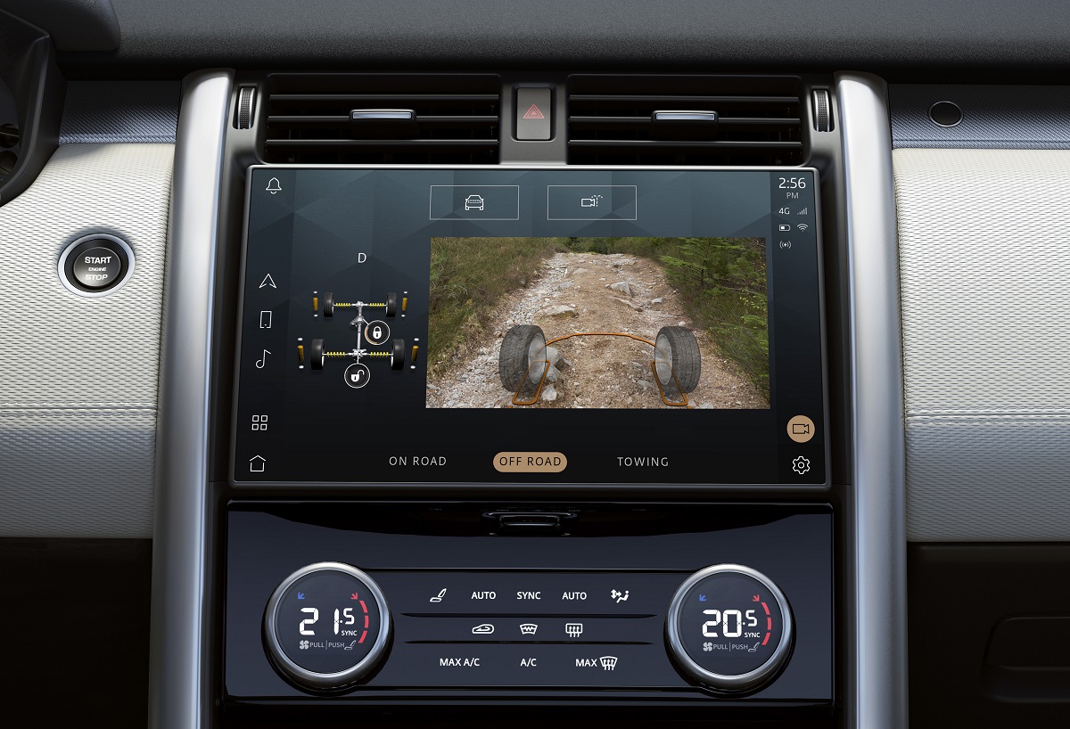 Tecnologia nuova Land Rover Discovery 2021