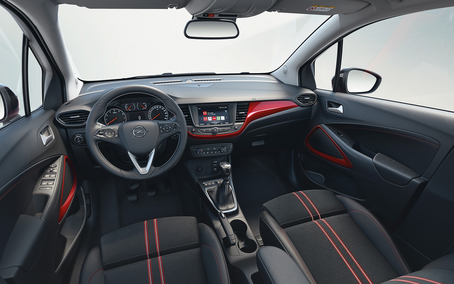 interni nuova Opel Crossland cambio manuale
