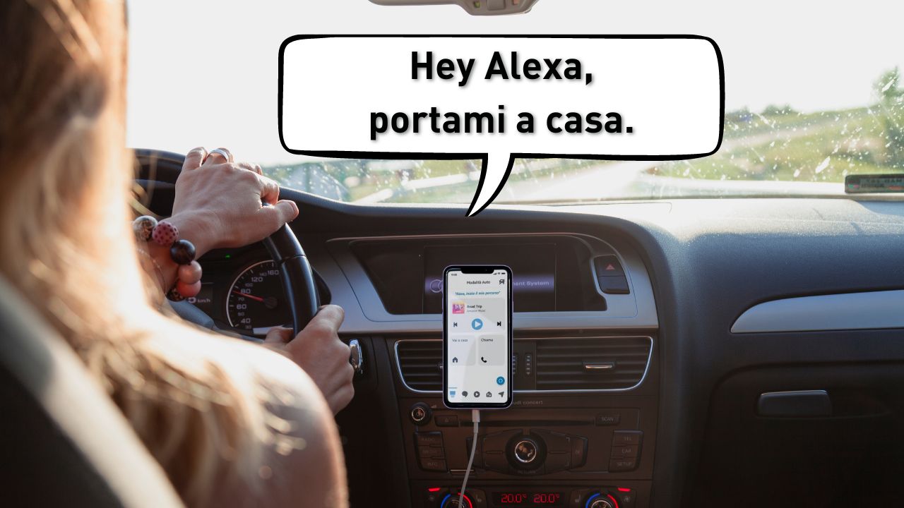 Alexa in auto: come funziona?