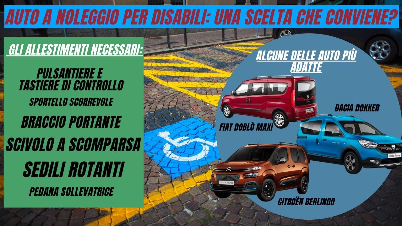 Auto a noleggio per disabili: una scelta che conviene?