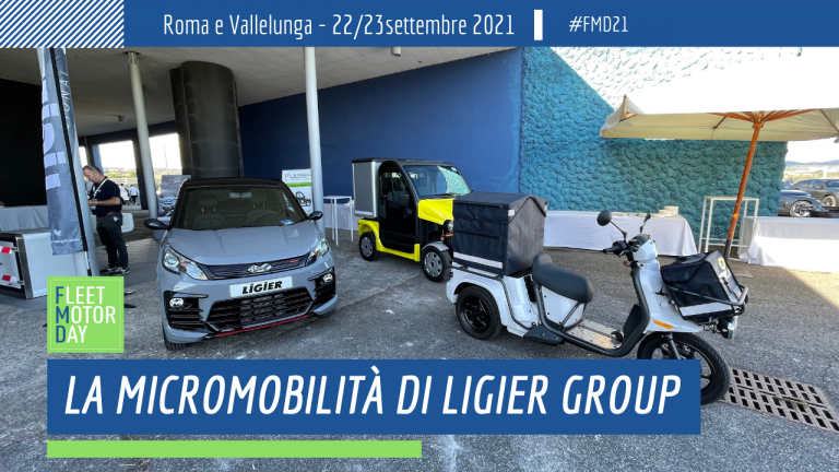 La micromobilità al Fleet Motor Day 2021 con Ligier Group