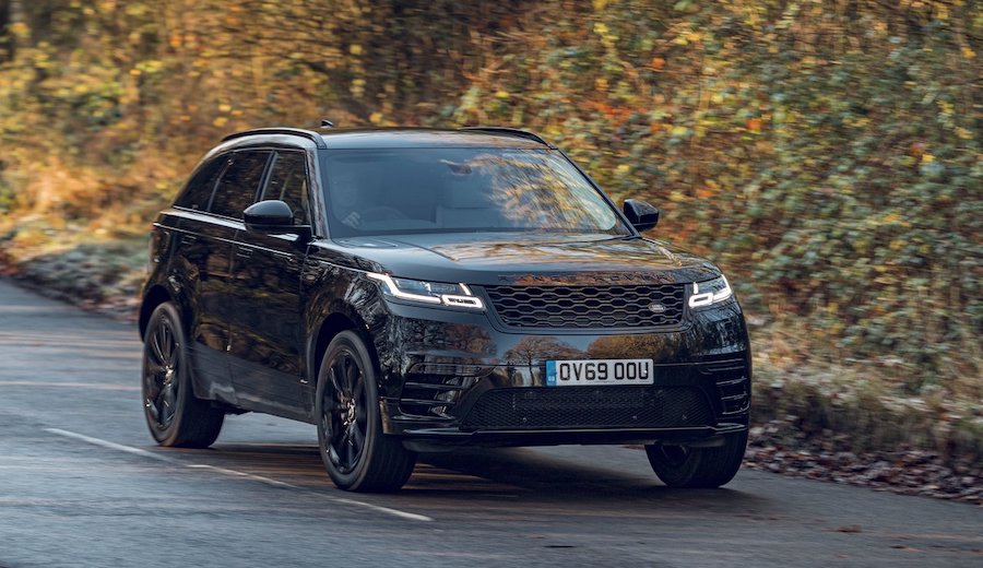 range rover velar black