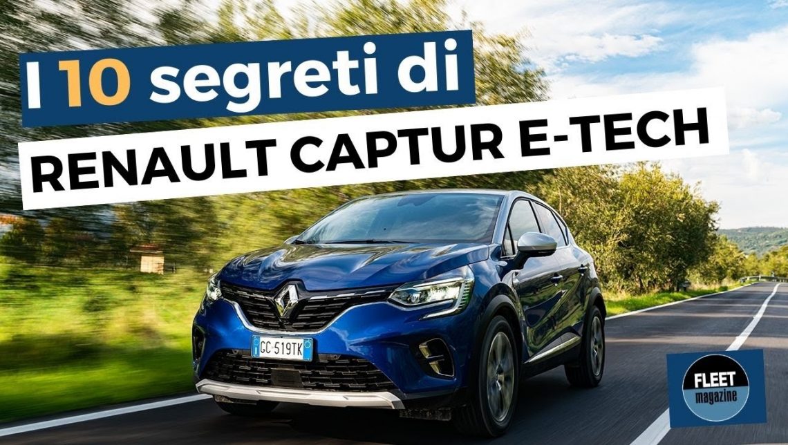 I 10 segreti di Renault Captur E-Tech