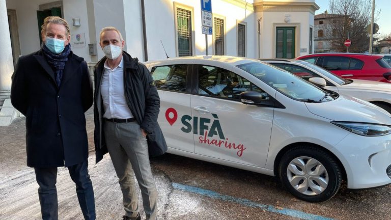 SIFÀ Sharing porta a Udine il servizio di car sharing elettrico