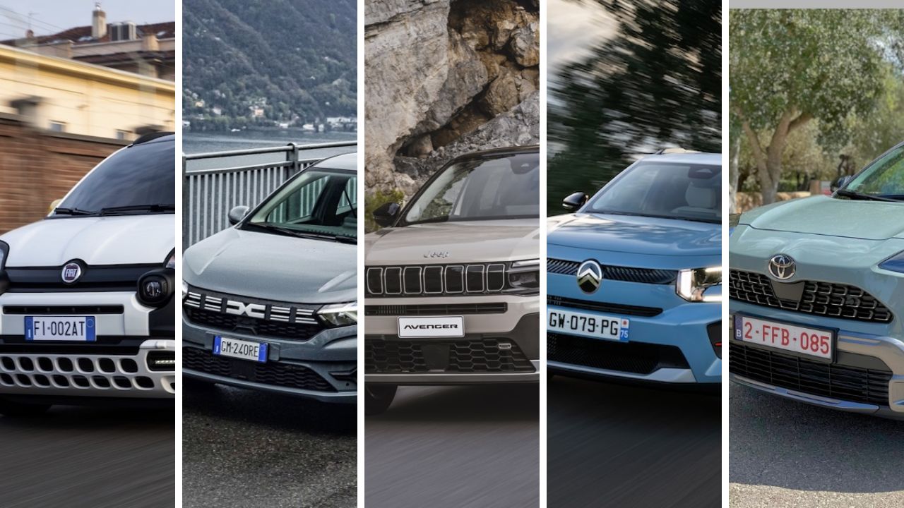 Le auto più vendute nei diversi Paesi europei nel 2024