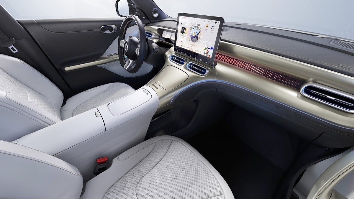 Smart #1 infotainment