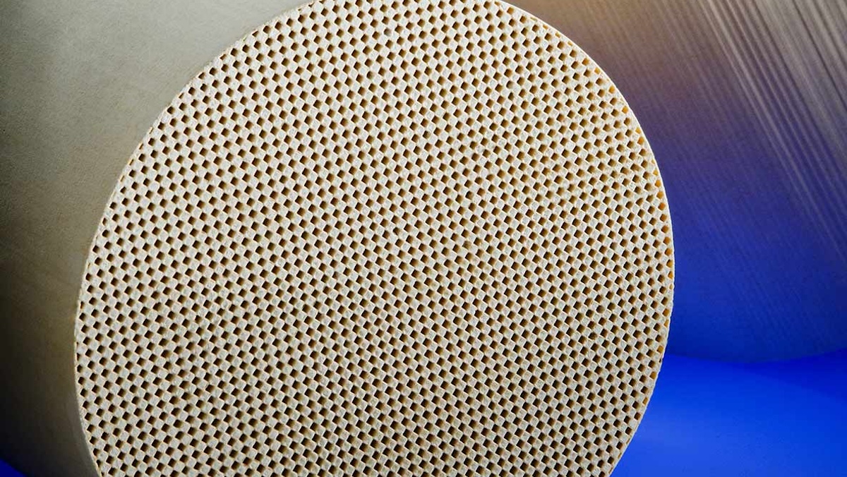 gpf materiale del filtro del particolato motori benzina