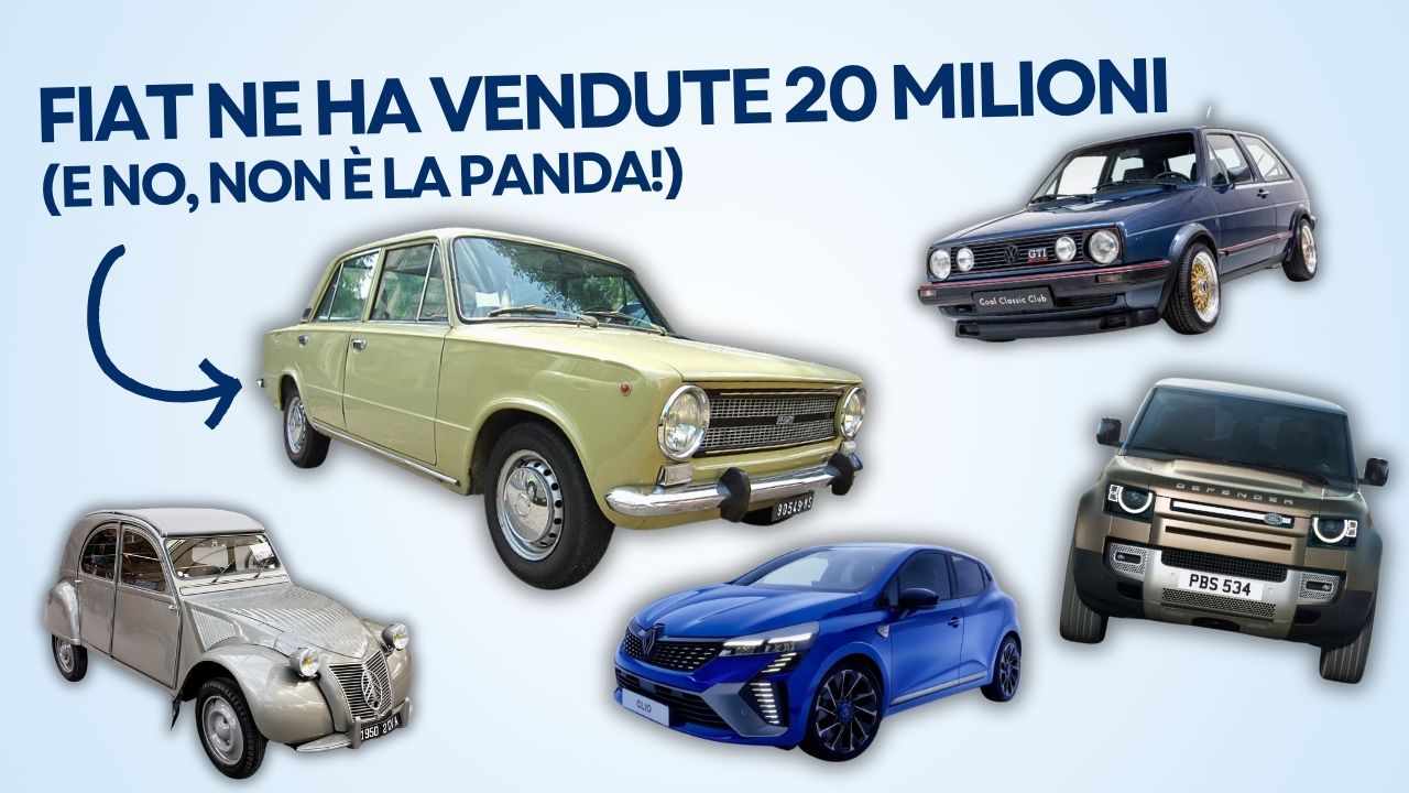 Il modello più venduto di sempre per ogni Casa Auto | Alcuni non li indovineresti MAI