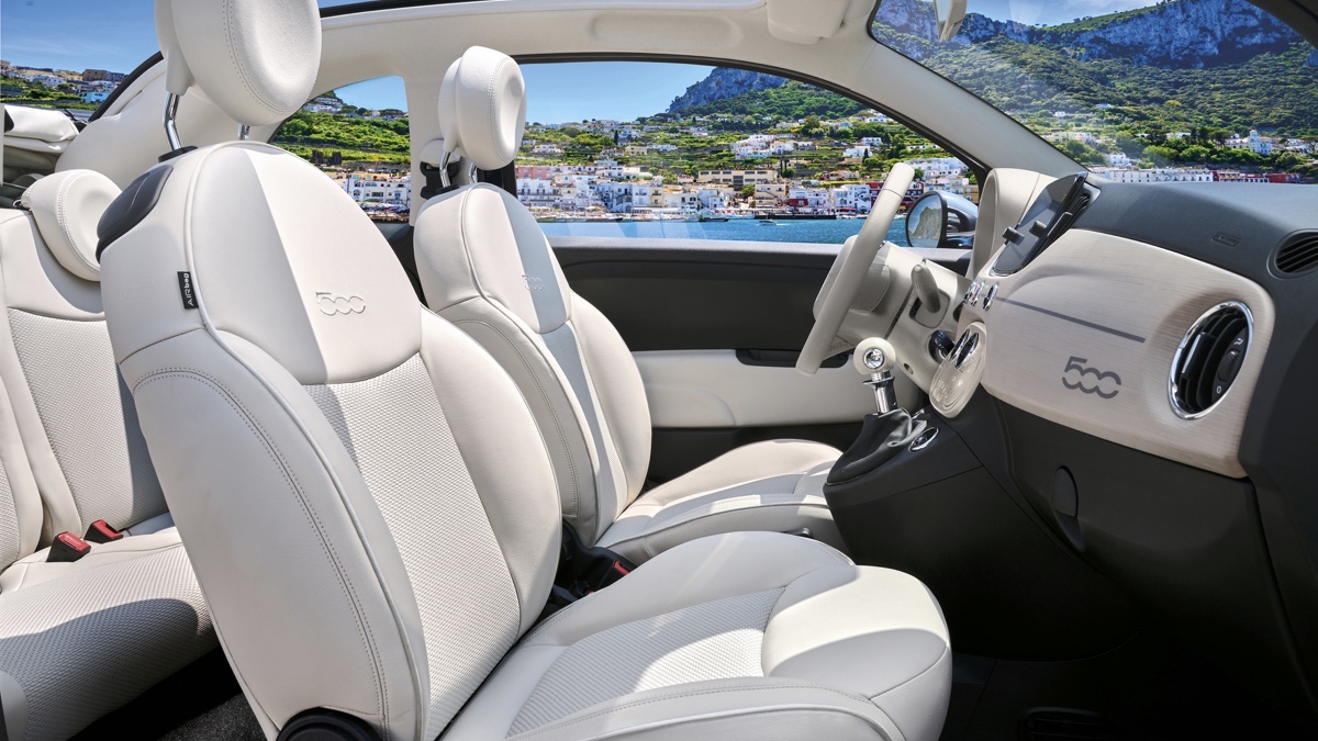 Fiat 500C Dolcevita interni