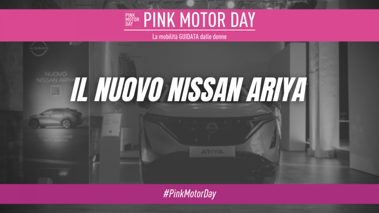 Il nuovo Nissan Ariya al Pink Motor Day 2022
