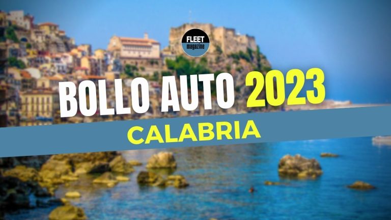 Bollo auto 2023 in Calabria: costi, esenzioni e come pagarlo
