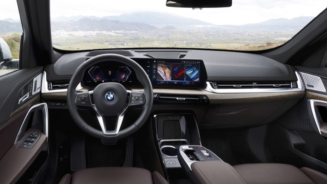 nuova BMW X1 interni