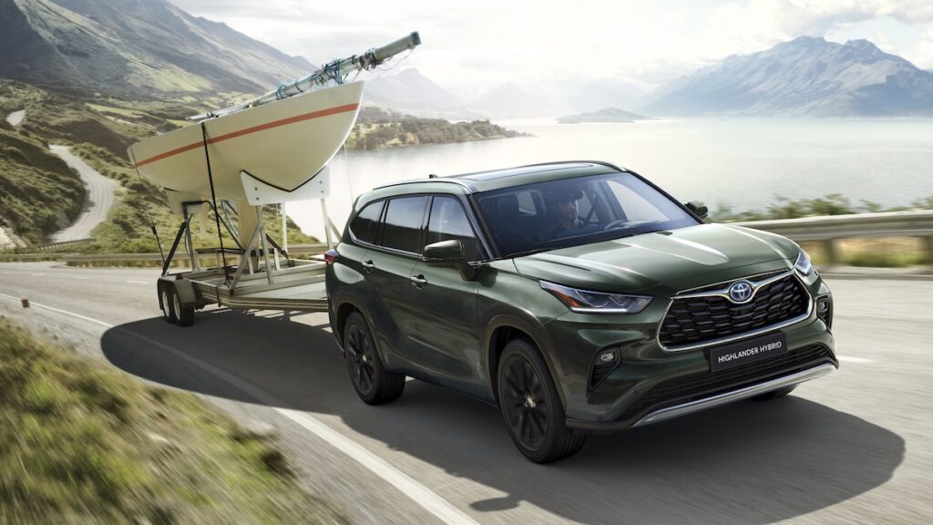 toyota highlander 2023 ibrido