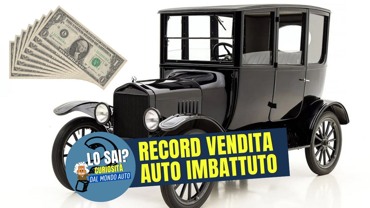 Lo sai qual è stato il record di vendita auto ancora oggi imbattuto?