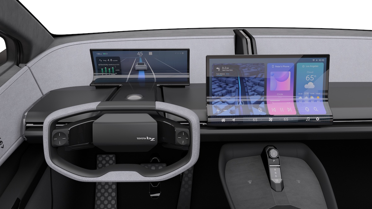Toyota bZ Compact Suv Concept interni