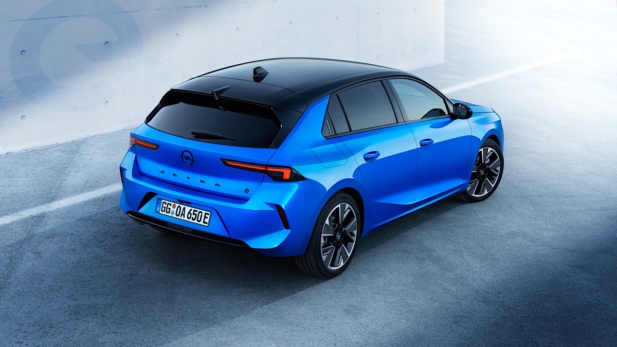 autonomia di opel astra elettrica
