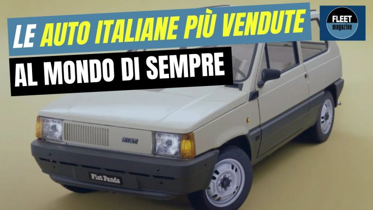 Le auto italiane più vendute al mondo di sempre