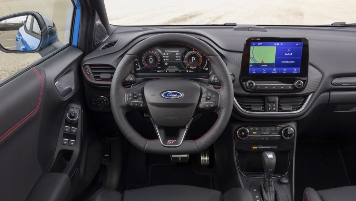 Ford Puma ST mild hybrid 2023 interni