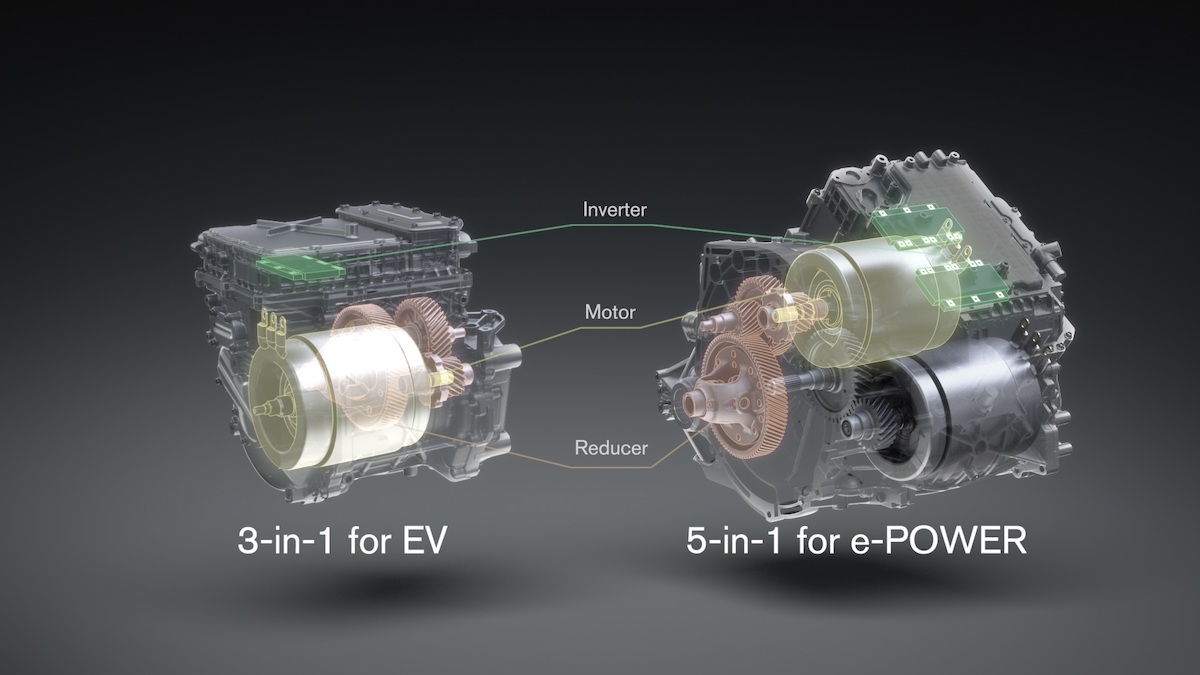 condivisione componenti nissan e-power ed elettriche
