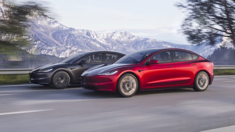Tesla Model 3 restyling 2024