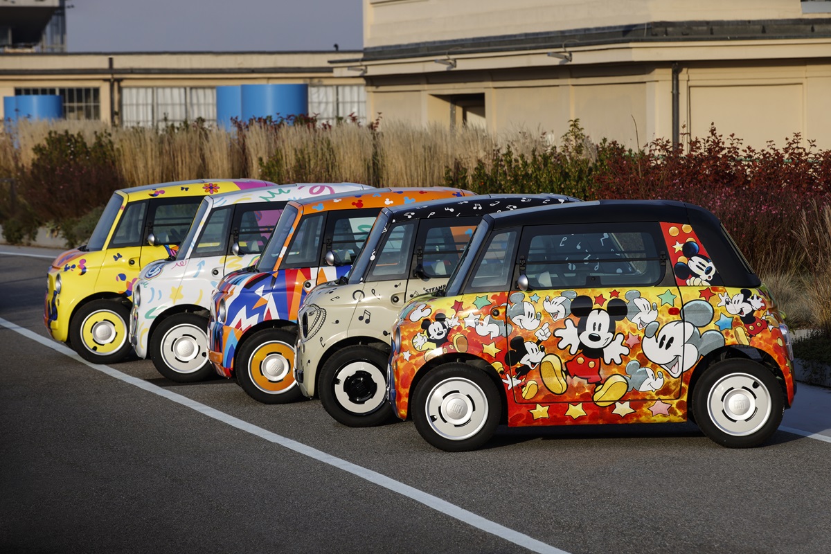 Le Topolino di Topolino: collaborazione fra Fiat e Disney
