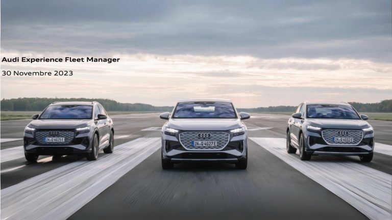 L’importanza di un futuro sempre più elettrificato agli Audi Experience Fleet Manager