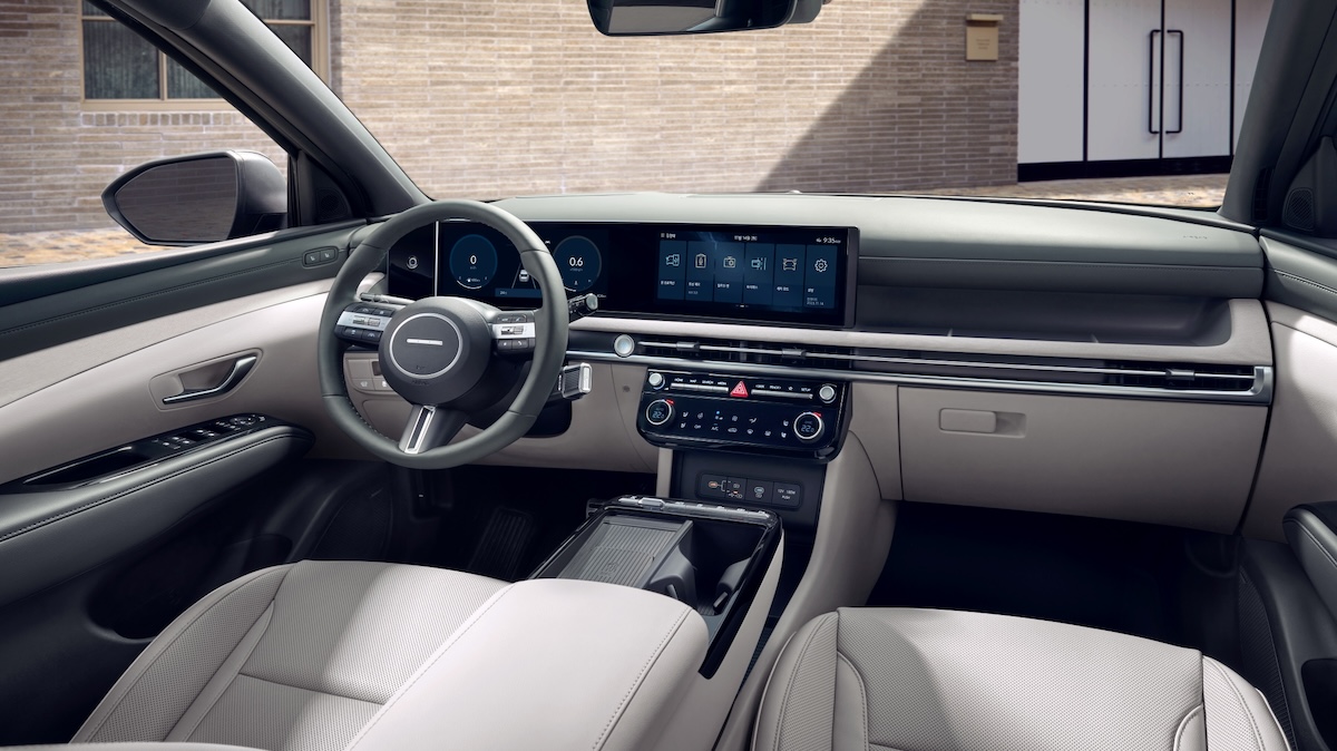 Hyundai tucson 2024 interior