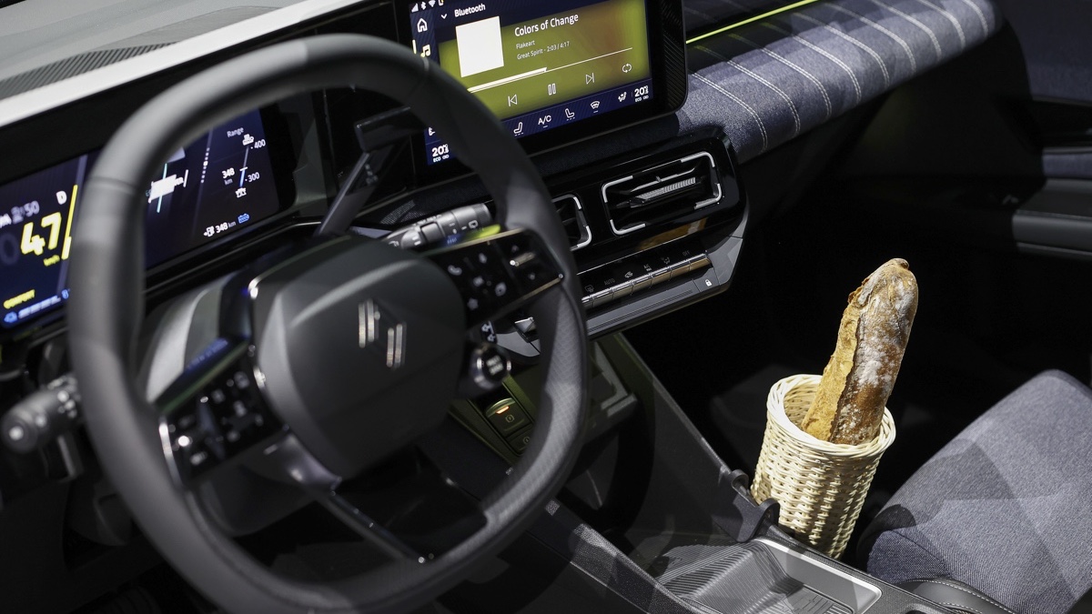 renault 5 elettrica infotainment