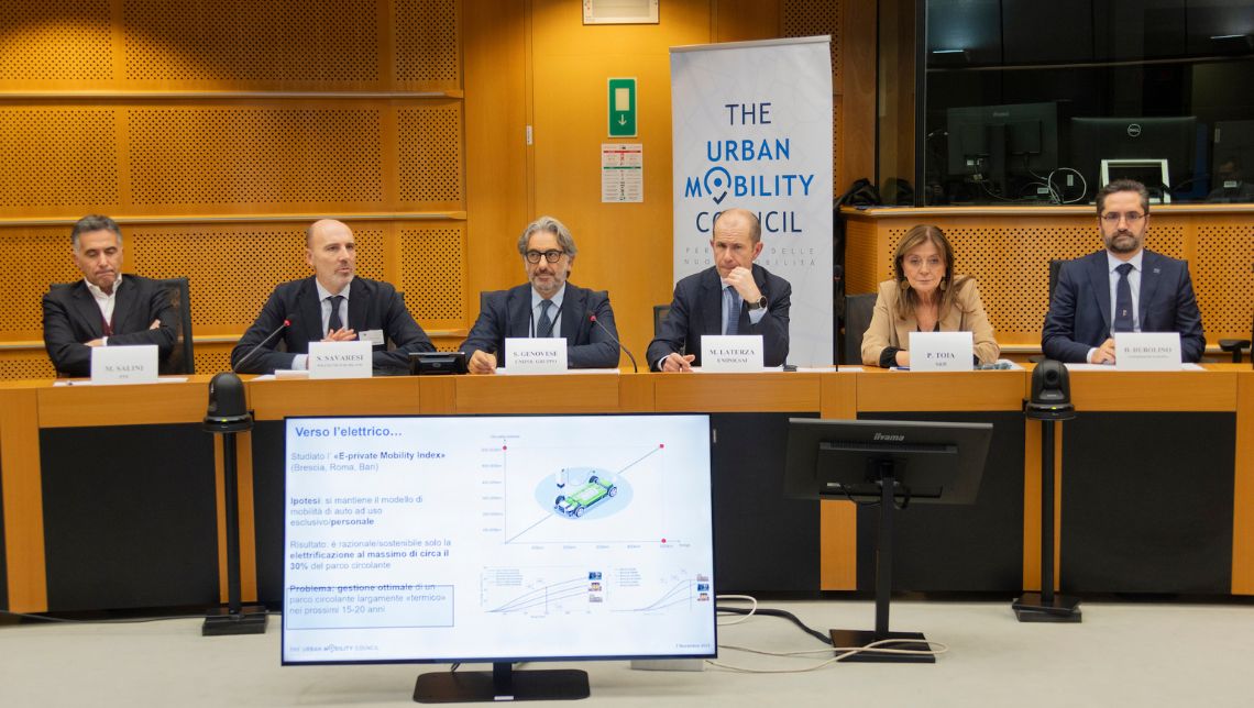 La visione del The Urban Mobility Council sbarca al Parlamento UE
