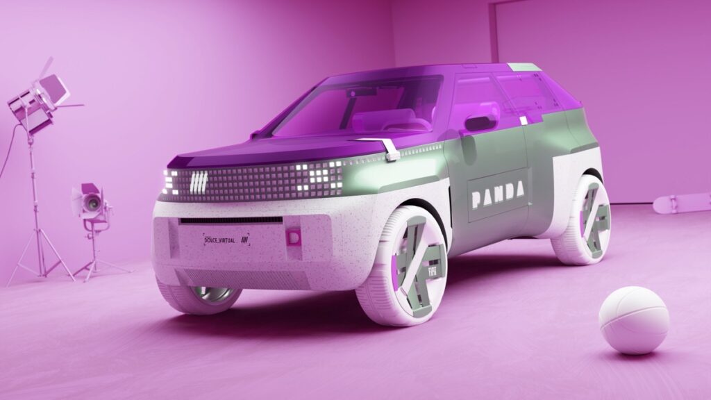 fiat panda elettrica concept
