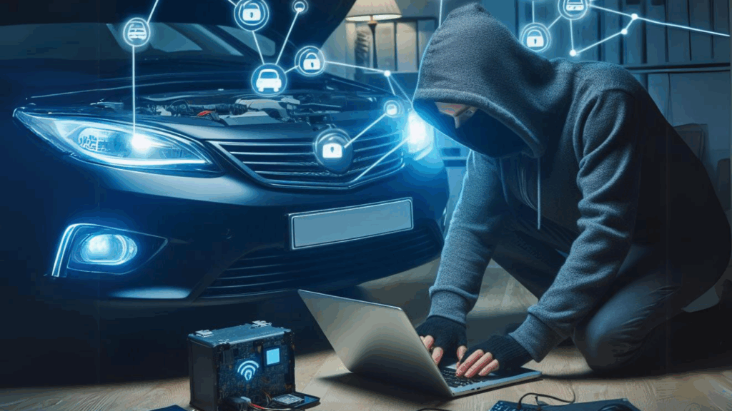 hacker-auto-connessa